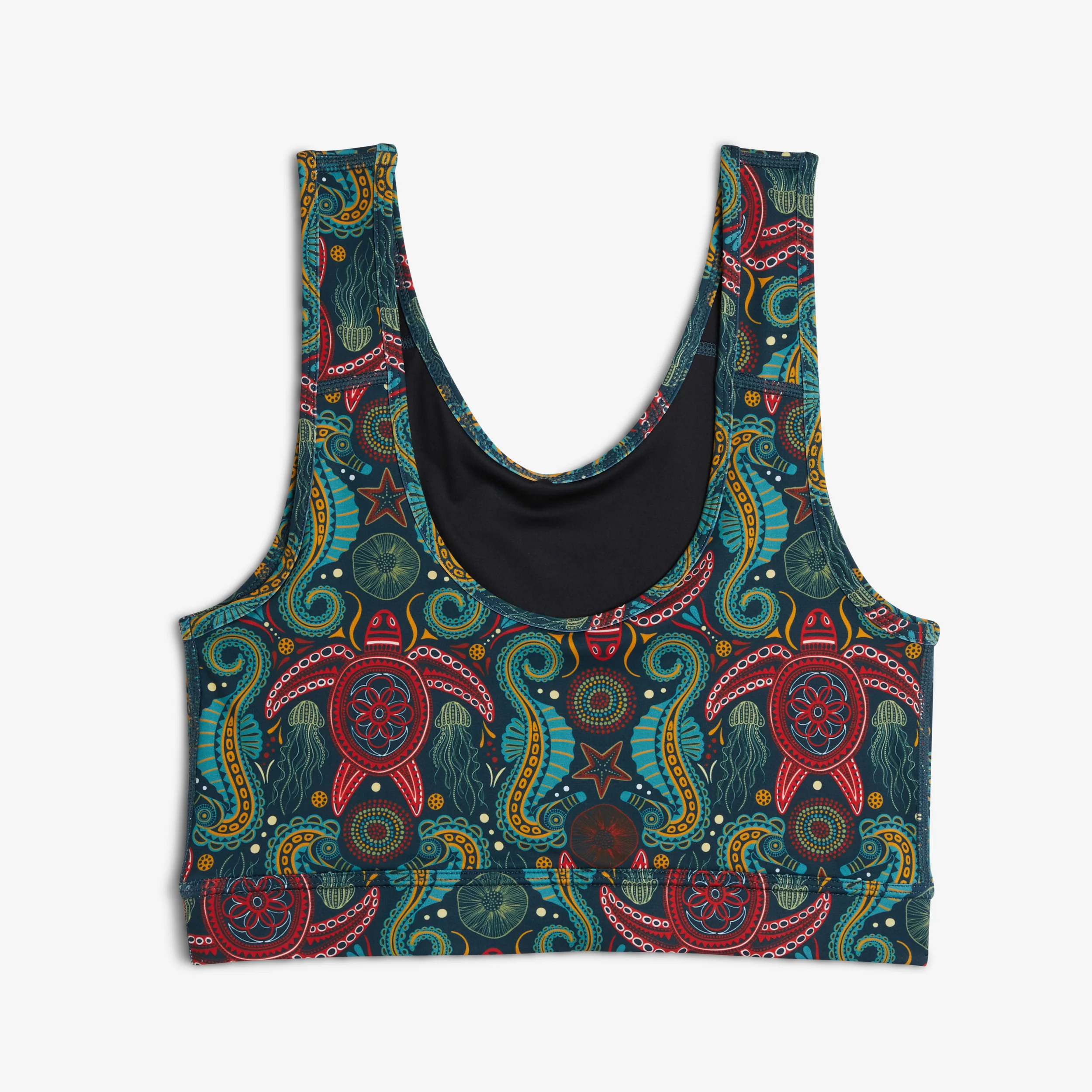 Swim Sport Compression Top - Marine Mosaic - Image 3