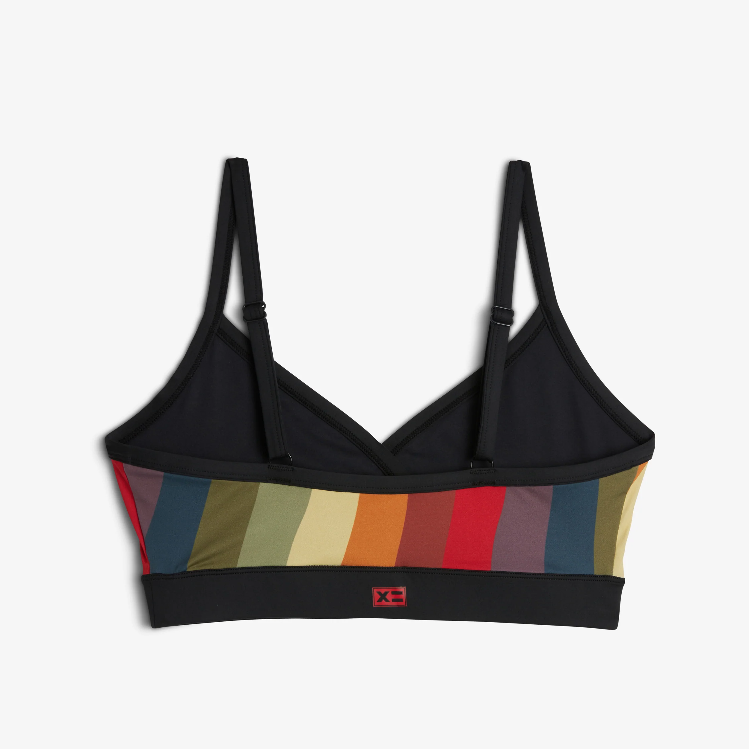 Swim Wrap Top - Rainbow Wave - Image 3