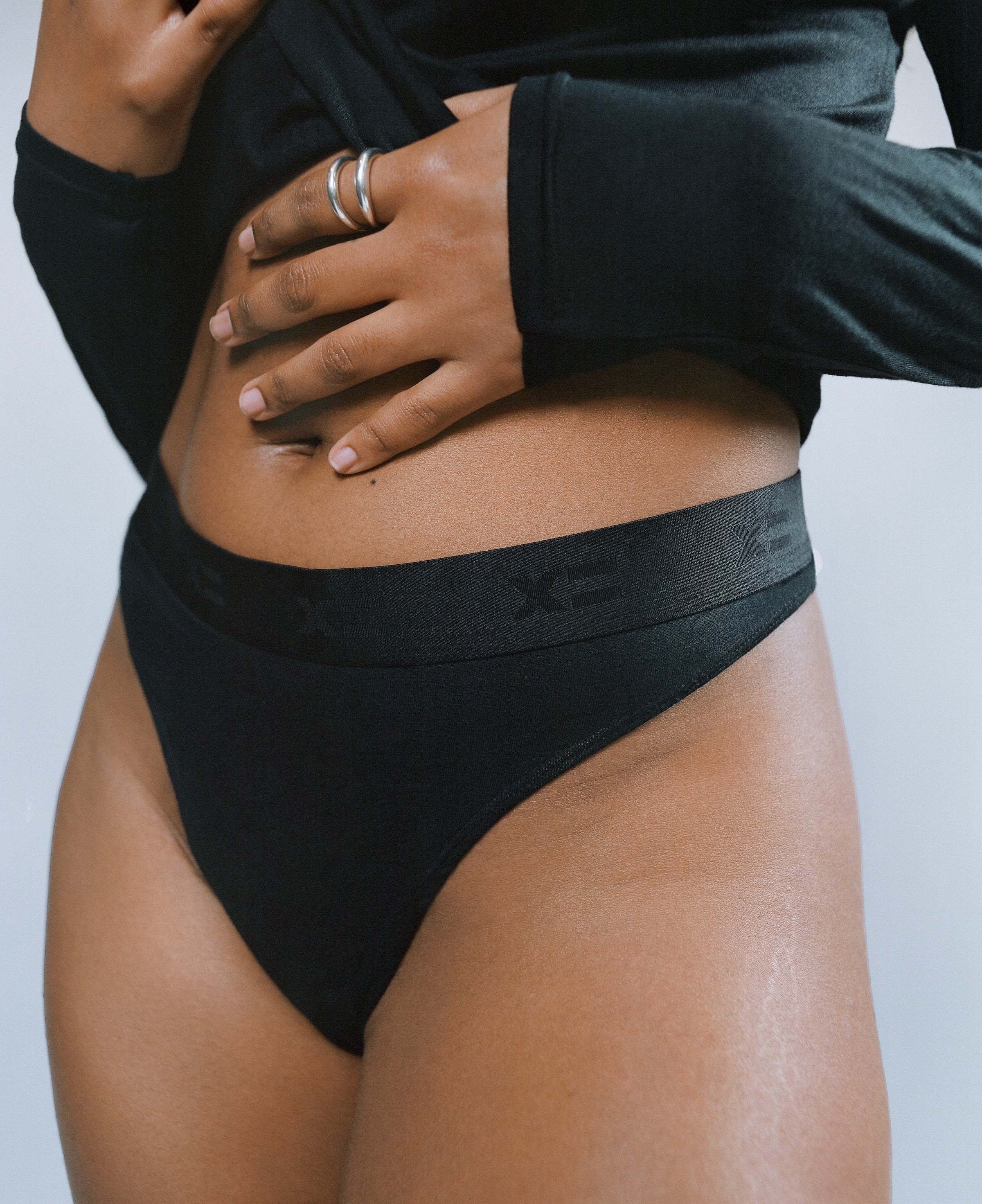 Thong - TENCEL™ Modal Black - Image 4